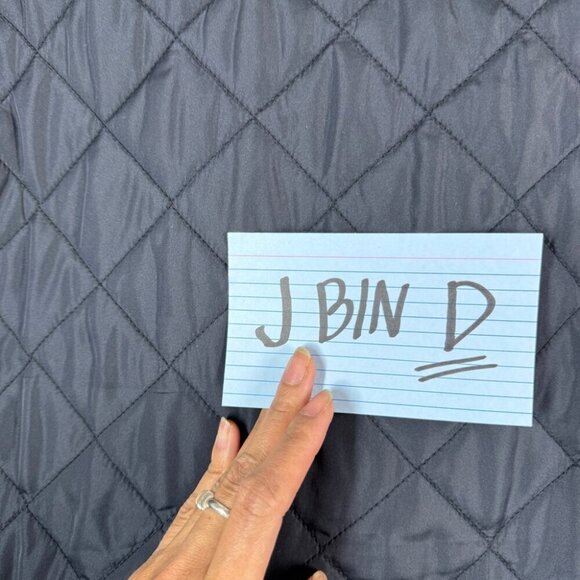 Gap Men's Water Resistant Fisherman Quilted Navy Blue Barn Chore Jacket Size MEA - Picture 15 of 15